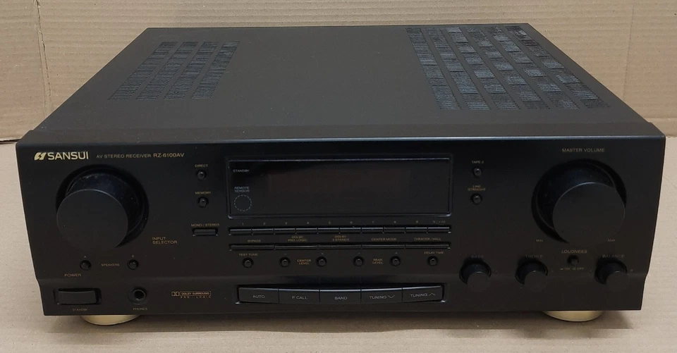 Sansui RZ-6100AV AV Stereo Receiver defekt