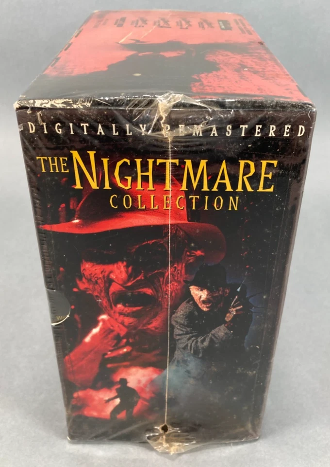 The Nightmare on Elm Street #1-7 Remastered VHS Box Collection; 1999 (SEALED) - Image 3 of 4
