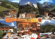 Wilder Kaiser Alpengasthaus Griesner Alm Teilansichten Terrasse Gastraum