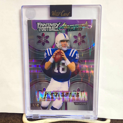 Wild Card 2026 Fantasy Football Atompunk Peyton Manning Colts 1/2 FAPPU6-PM