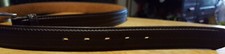 Unbranded genuine leather belt brown size 42 mens silver buckle nice 