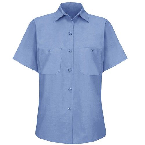SHORT SLEEVE INDUSTRIAL WORK SHIRT | eBay