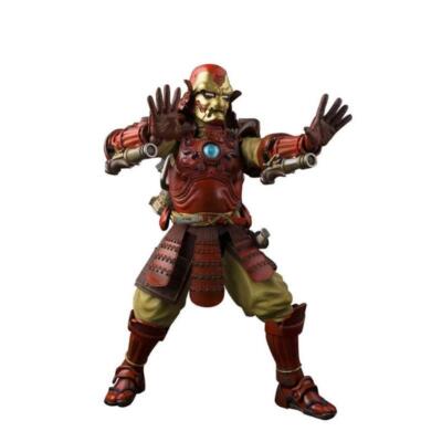 Marvel Meisho Manga Realization IRON MAN Mark III Samurai Actionfigur BANDAI