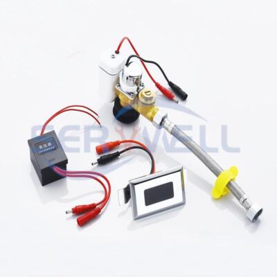 1/2'' BSPP Washroom Concealed Wall Mount Sensor Toilet Urinal Flushing Valve #E2
