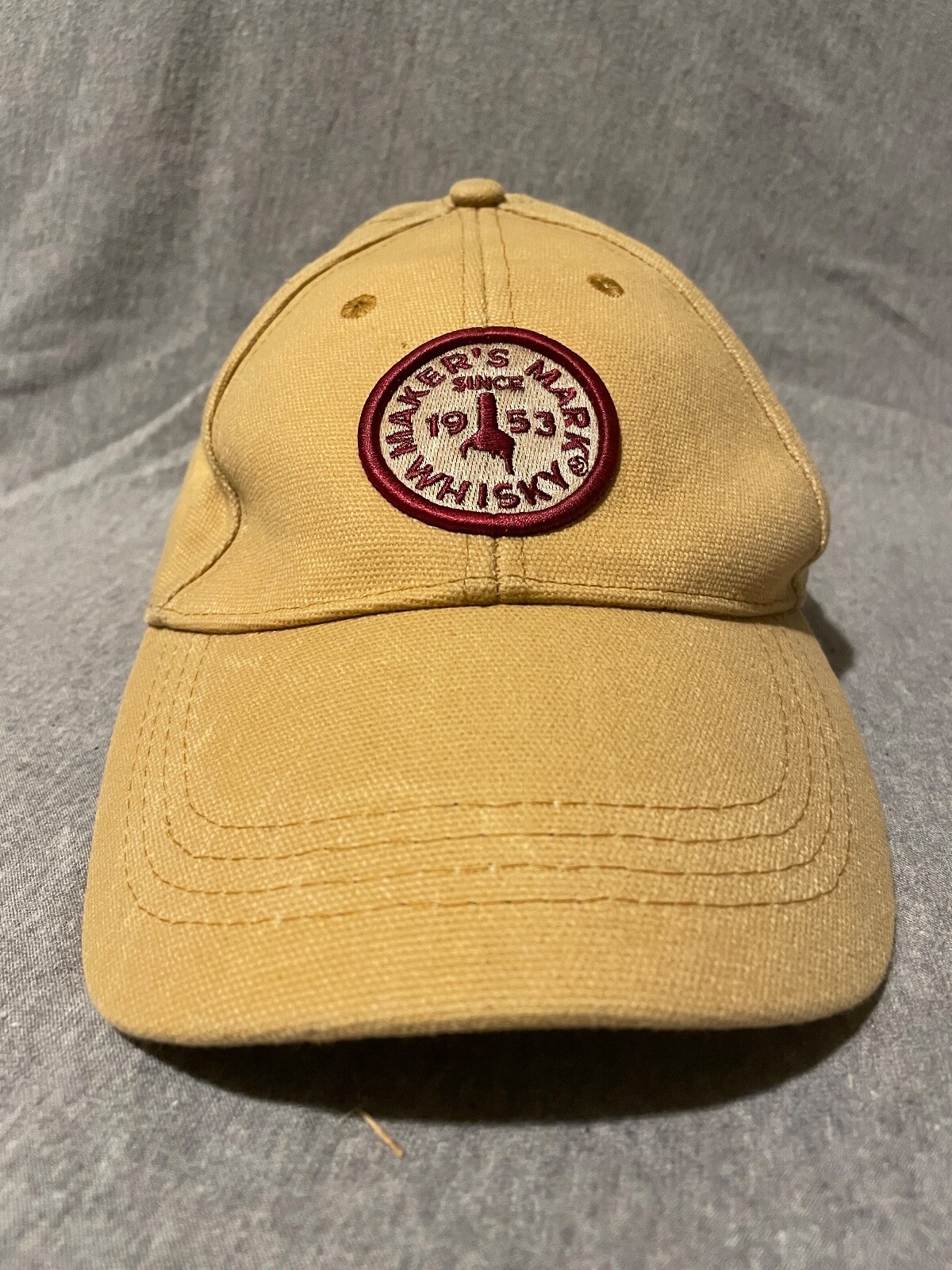 Maker's Mark Whisky Bourbon Brown Adjustable Cap … - image 3