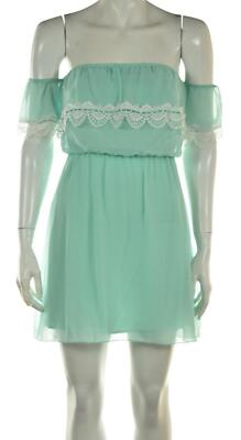 Jodi Kristopher Womens Dress Size S Mint Green Sheath Off the Shoulder Short | eBay Jodi Kristopher Womens Dress Size S Mint Green Sheath Off the Shoulder Short | eBay