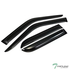 Topline For 1990-1995 Toyota 4Runner Sun Rain Guard Vent Shade Window Visors 4pc