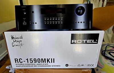 Rotel RC-1590MkII - Mint Condition MQA, FLAC, DSD - Original Double Boxed