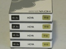  Lot of 4 - 48mm Hoya HMC 81B Warming Filter New WHOLESALE  48-fntt