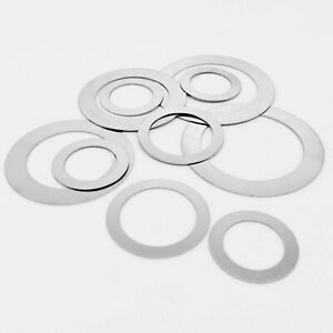 Details about   400pcs Stainless Steel Flat Washers Insulation Gaskets Metal Pads Set M2-10 CS