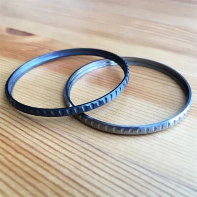 Tooth Fluted Ceramic Bezel for Blancpain Fifty Fathoms Bathyscaphe 5000 Watch