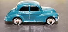 Vintage 1958 Lesney Matchbox #46 A Morris Minor 1000 Metal Wheels - DARK GREEN