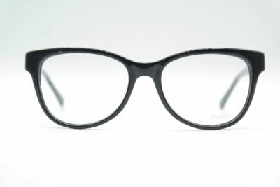 Alain Afflelou DOF2462 Black Oval Glasses Frames Eyeglasses New