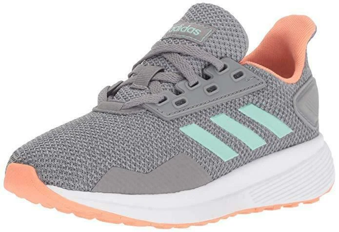 Kids Adidas Duramo 9 K Running Shoe BB7063 Color Grey Heather