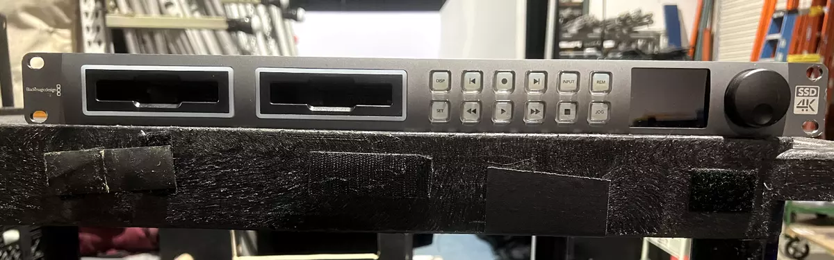 BLACKMAGIC DESIGN HYPERDECK STUDIO PRO 2 RECORDER: ssd, 4k video