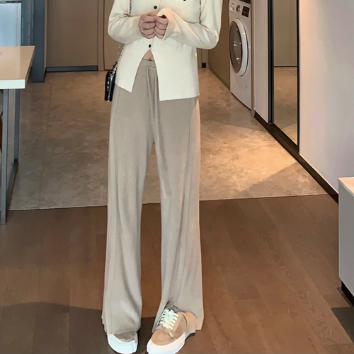 LAYAN-B - Pantaloni da yoga da donna, con tasche, a vita
