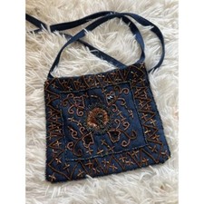 Small Beaded Purse Made in India Stunning Boho Evening or Casual Bag