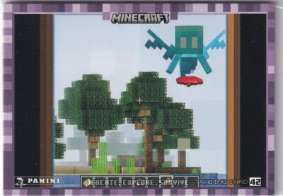 Panini Minecraft 3 Create, Explore, Survive Card Nr. 42