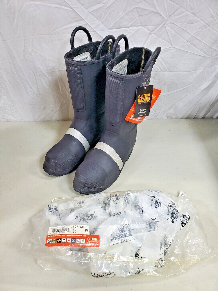 Thorogood 807-6003 LION FIRE Insulated Steel Toe Firefighter Boots 12W