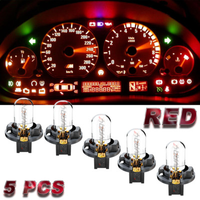 Gauge Cluster LED Dashboard Bulbs Red For Chevy GMC 99 02 Silverado Truck