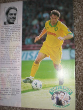NORWICH CITY v AZ ALKMAAR (DARYL SUTCH TESTIMONIAL) - 1999, MINT CONDITION.