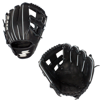 SSK Z9 Maestro 11.5'' Infield Baseball Glove Z9-1150BLKSLV1