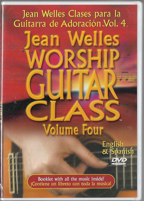 Jean Welles Worship Guitar Class Vol 4 DVD Easy step-by-step instructions , New!