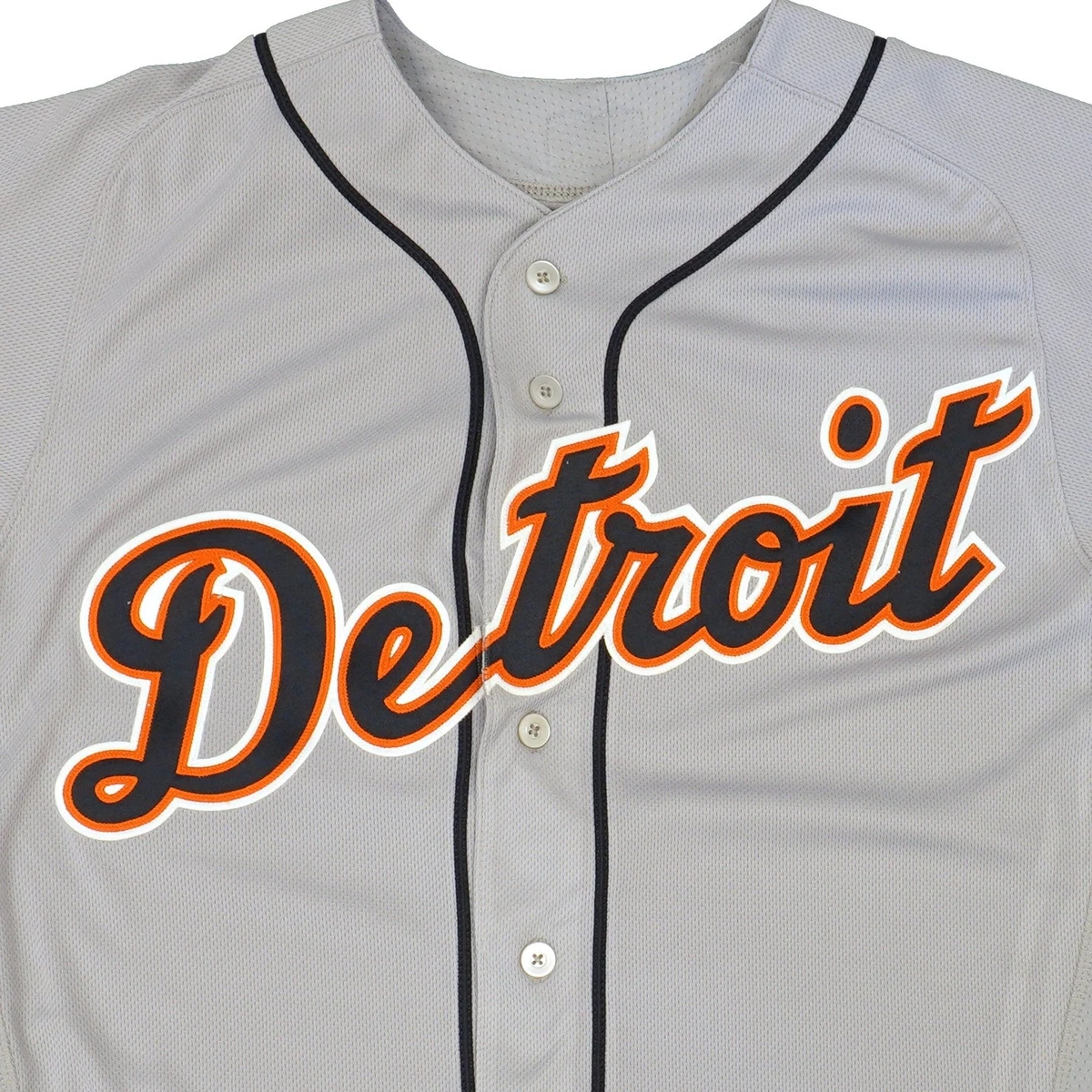 Majestic MLB Detroit Tigers Mens 2016 Flex Base Road Jersey