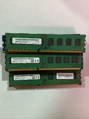 (Lot of 25) Assorted 4GB PC3 Desktop Ram