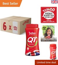 Ethically Sourced QT Instant Black Tea with Whitener, 540 Cups -  Delight