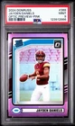 2024 Panini Donruss - Jayden Daniels PSA 9 RC Optic Preview Pink #389