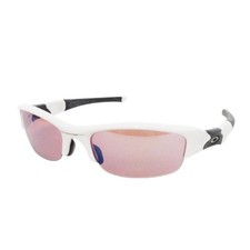 Oakley Flak Jacket Asia Fit White Frame Pink Lens Sunglasses 5.3in 13.5cm Wide