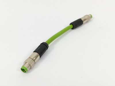 Beckhoff ZK1090-3131-0001 EtherCAT Cable M8 Plug Straight Male 4-Pin