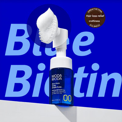 Modamoda Step00 Blue Biotin Scalp Gurgel Scaler 90 ml / 3,04 fl. oz.