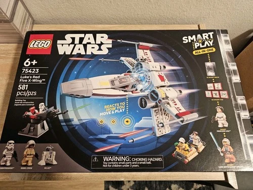 LEGO Star Wars SMART Play: Luke’s Red Five X-Wing (75423) Build Only Read Desc.