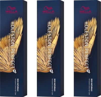 Wella Koleston Perfect Me+ Rich Naturals 10/1 Hell-Lichtblond Asch 3x60 ml