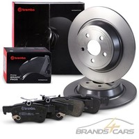 Brembo Bremsscheiben Ø316 +BremsbelÄGe Hinten FÜR Ford Galaxy 3 Ck S-MAX Cj WA6
