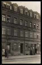 Foto-AK Fürth, Schuhmacherei Georg Baer und Kohlenhandel Jobst Zitzmann 