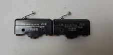 Lot of 2 Micro-Switch BZ-2RL711 Roller Lever Snap Action Limit Switches , 15 Amp