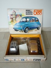 ancienne boite jouet jeu FIAT 500 scatola montaggio POCHER 1965 torino turin