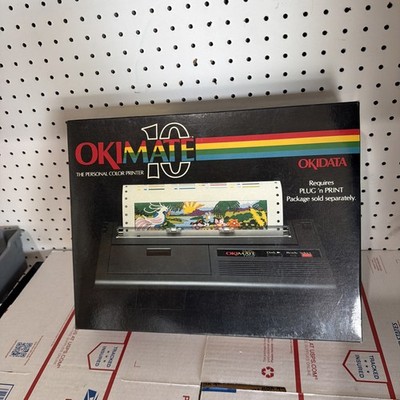 Vintage ATARI Okidata Okimate 20 Plug'N Print For Atari Computers, Software