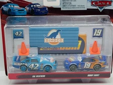 Disney Cars ACCESSORY CAL WEATHERS BOBBY SWIFT 2022 1:55 PACKAGE WEAR FREE SHIP!