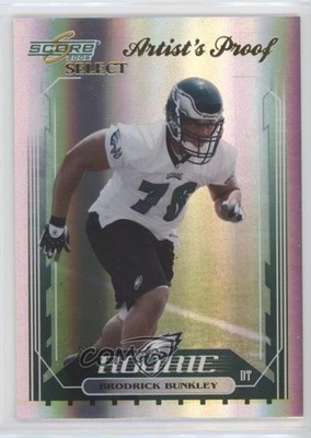 2006 Score Select Artist's Proof 13/32 Brodrick Bunkley #358 Rookie RC 0q3