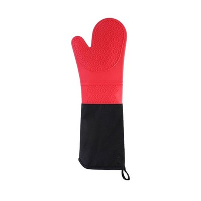 Silikon Hitzebest?ndige Handschuhe f��r K��che Backen Grillen Ofen Verwendung