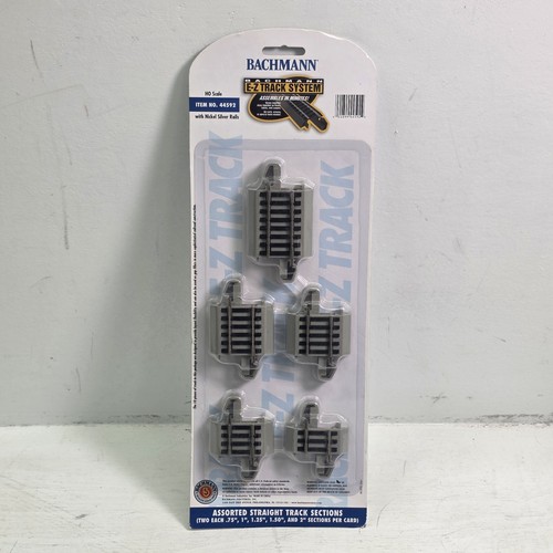Bachmann 44592 HO E-Z Track NS 10 piezas surtido conector recto secciones rieles | Zustand: New