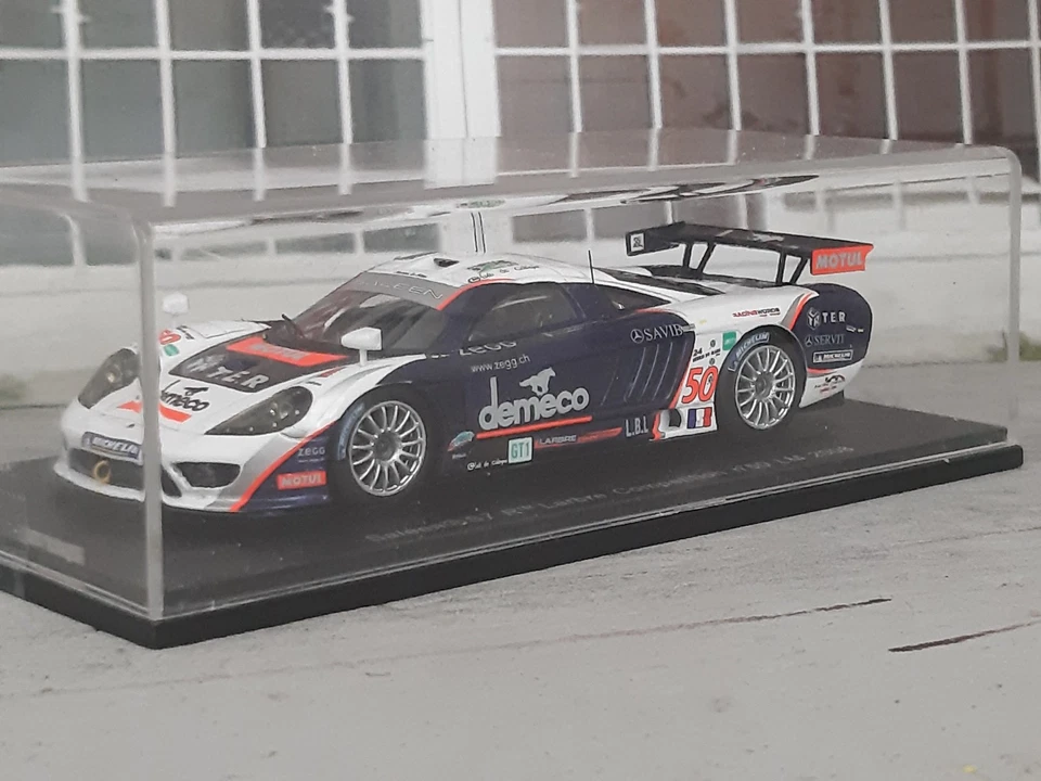 Saleen S7-R N°50 24h du Mans 2008 Spark 1/43 - Photo 1/2