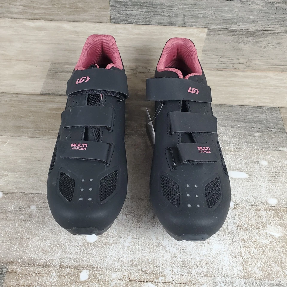 Louis Garneau Multi Air Flex II Womens Cycling Shoes Sz 11.5 Black Bike Sneakers - Image 2 of 4