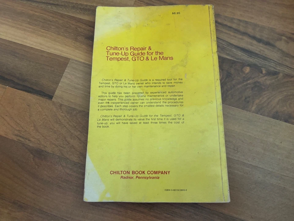 1968 1969 1970 1971 1972 1973 Pontiac GTO TEMPEST LEMANS T37_Manual de taller de servicio Foto 2 de 4