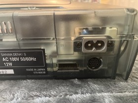 Sega Saturn Purple Skeleton Derby Stallion Edition in Box - Fantastic Condition!