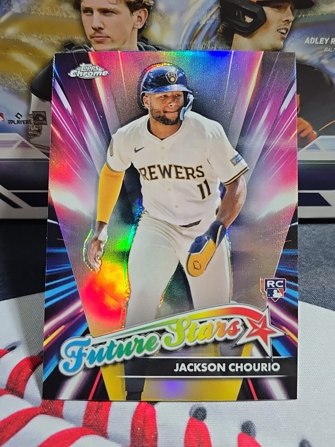 2024 Topps Chrome Update #FSU-16 Jackson Chourio Future Stars